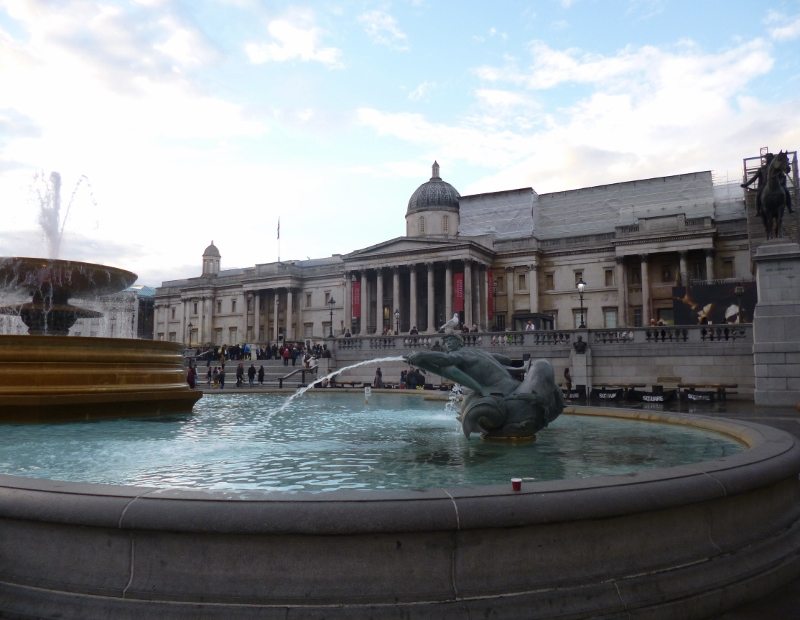 Trafalgar Square, National Gallery