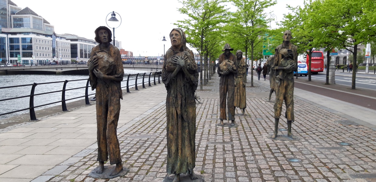 Famine Memorial Sculptures