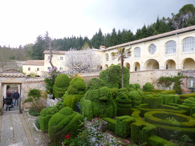 Certosa Trisulti giardino