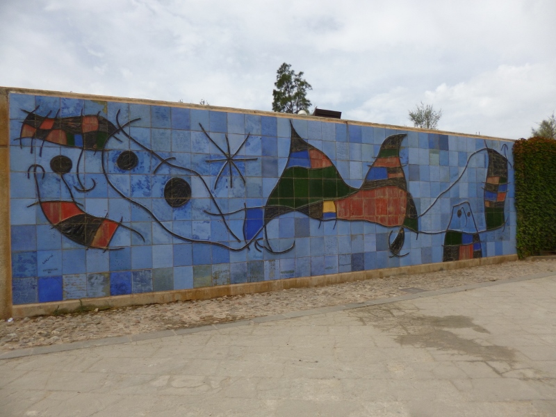 Palma di Maiorca, murale Mirò