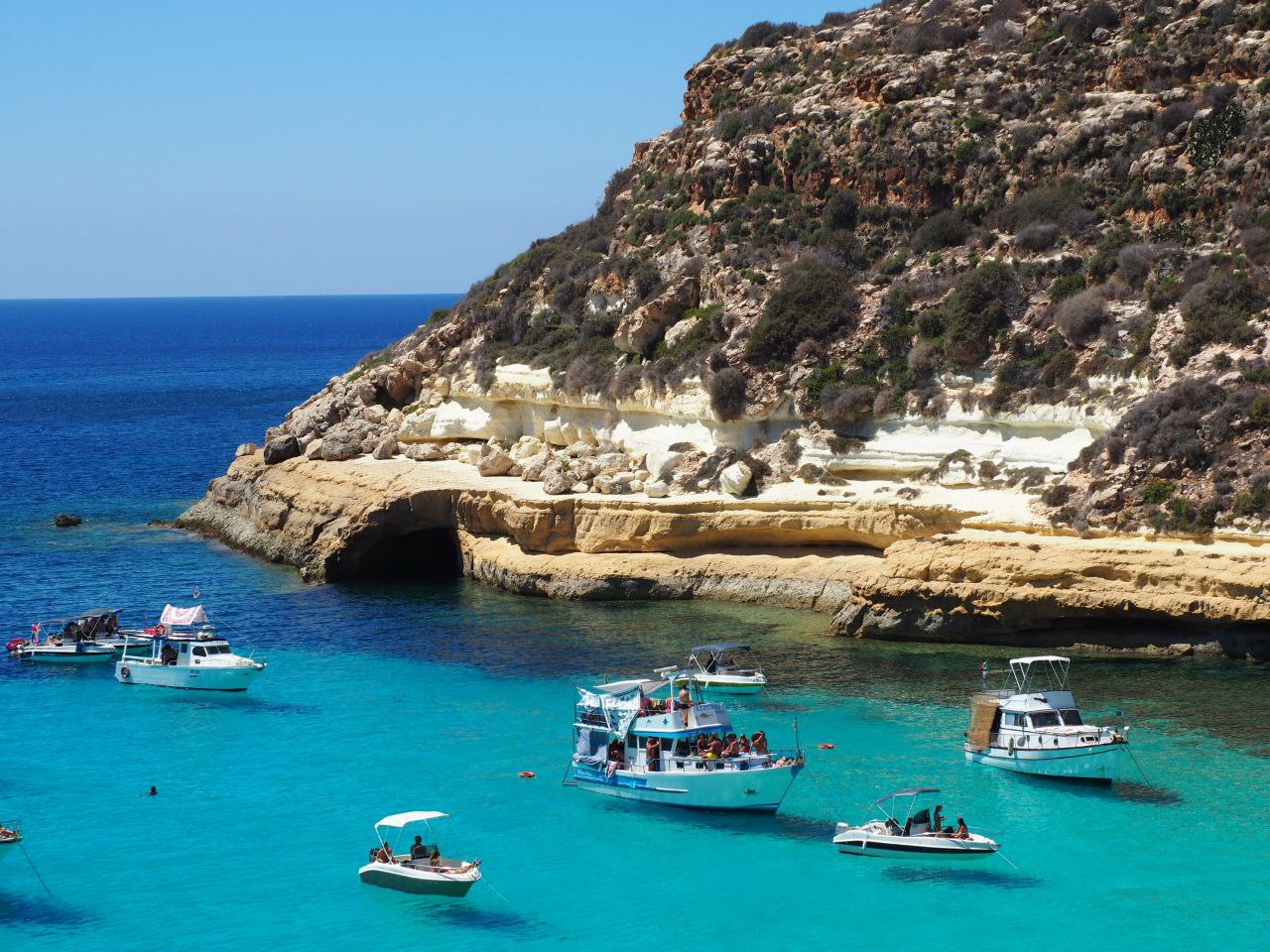 Lampedusa, Cala Pulcino