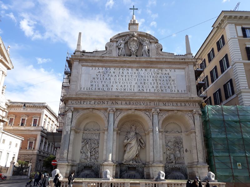 Roma fontana Mosè